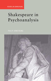 Shakespeare in Psychoanalysis book cover