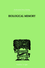 Biological Memory book cover