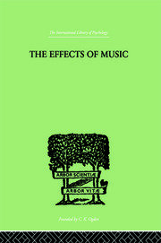 The Effects of Music: A series of Essays book cover