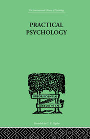 Practical Psychology: FOR STUDENTS OF EDUCATION book cover