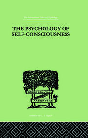 The Psychology Of Self-Conciousness book cover