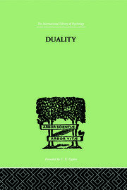 Duality: A STUDY IN THE PSYCHO-ANALYSIS OF RACE book cover