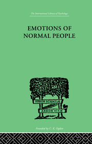 Emotions Of Normal People book cover
