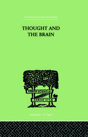 Thought and the Brain book cover