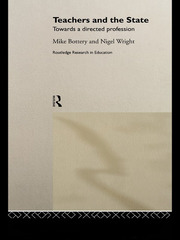 Teachers and the State: Towards a Directed Profession book cover