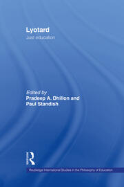 Lyotard: Just Education book cover