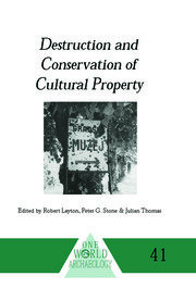 Destruction and Conservation of Cultural Property book cover
