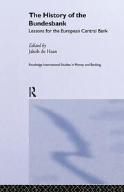 The History of the Bundesbank: Lessons for the European Central Bank book cover