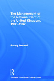 The Management of the National Debt of the United Kingdom 1900-1932 book cover