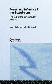 Power and Influence in the Boardroom book cover