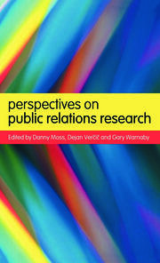 Perspectives on Public Relations Research book cover