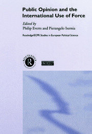 Public Opinion and the International Use of Force book cover