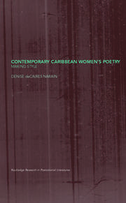 Contemporary Caribbean Women's Poetry: Making Style book cover