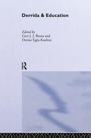 Derrida & Education book cover
