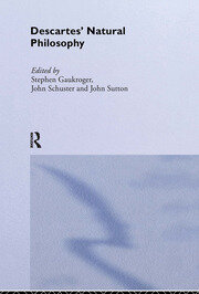 Descartes' Natural Philosophy book cover