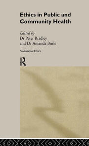 Ethics in Public and Community Health book cover
