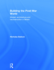 Building the Post-War World book cover