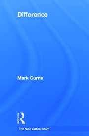 Difference book cover