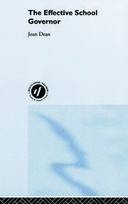 The Effective School Governor book cover