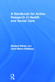 A Handbook for Action Research in Health and Social Care book cover
