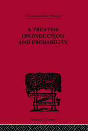 A Treatise on Induction and Probability book cover