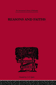 Reasons and Faiths book cover