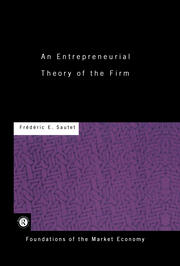 An Entrepreneurial Theory of the Firm book cover