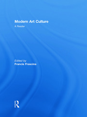 Modern Art Culture: A Reader book cover