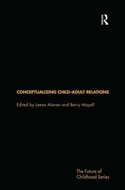 Conceptualising Child-Adult Relations book cover