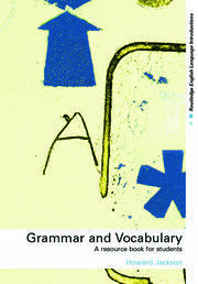 Grammar and Vocabulary: A Resource Book for Students book cover
