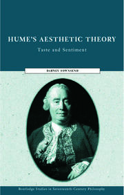Hume's Aesthetic Theory: Taste and Sentiment book cover