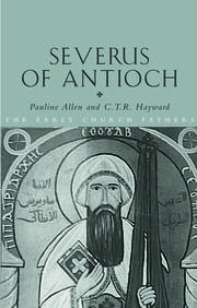 Severus of Antioch book cover