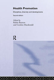 Health Promotion: Disciplines and Diversity book cover