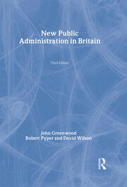 New Public Administration in Britain book cover