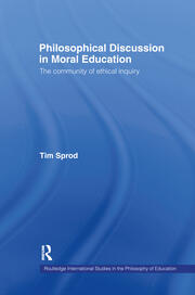 Philosophical Discussion in Moral Education: The Community of Ethical Inquiry book cover