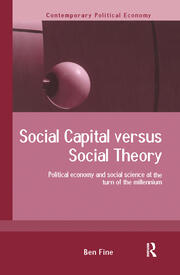 Social Capital Versus Social Theory book cover