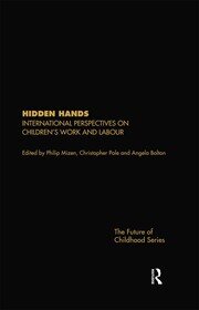Hidden Hands: International Perspectives on Children's Work and Labour book cover