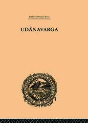 Udanavarga: A Collection of Verses from the Buddhist Canon book cover