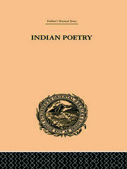 Indian Poetry book cover