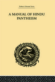 A Manual of Hindu Pantheism: The Vedantasara book cover