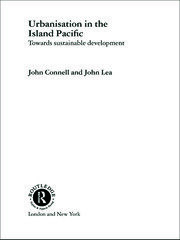 Urbanisation in the Island Pacific: Towards Sustainable Development book cover