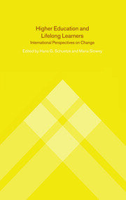 Higher Education and Lifelong Learning: International Perspectives on Change book cover