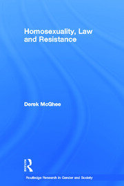 Homosexuality, Law and Resistance book cover