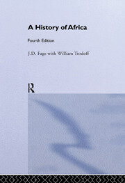A History of Africa book cover
