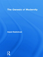 The Genesis of Modernity book cover