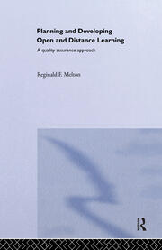 Planning and Developing Open and Distance Learning: A Framework for Quality book cover