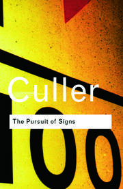 The Pursuit of Signs book cover