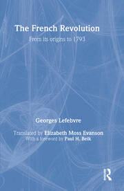 The French Revolution: From its Origins to 1793 book cover
