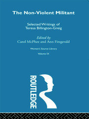 The Non-Violent Militant book cover