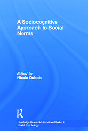 A Sociocognitive Approach to Social Norms book cover